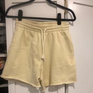 Aritzia sweat shorts